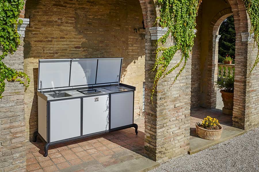What are the most requested outdoor kitchen materials 8