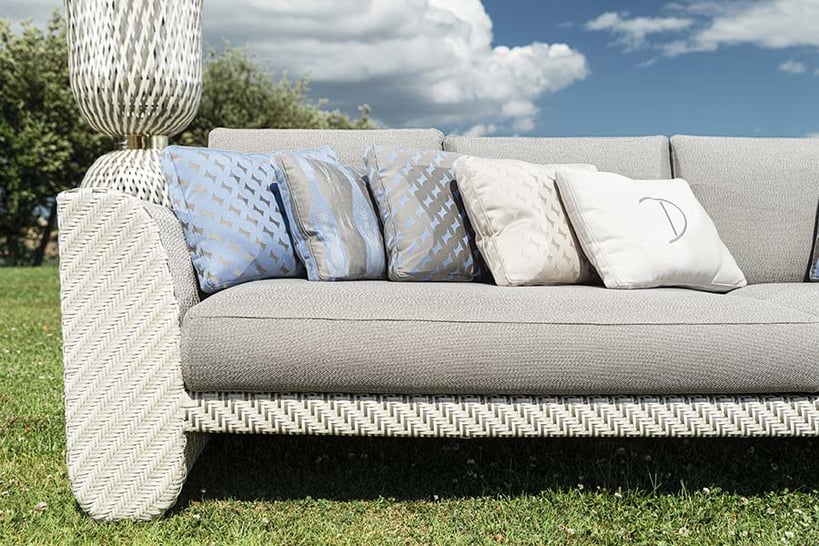 What are the best materials for luxury outdoor furniture? Sofa