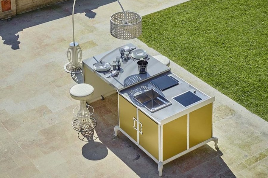 The best luxury outdoor kitchen finishes for furnishing an outdoor space 3