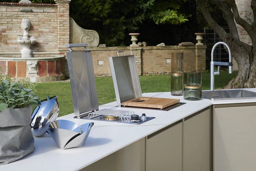 The best luxury outdoor kitchen finishes for furnishing an outdoor space 4