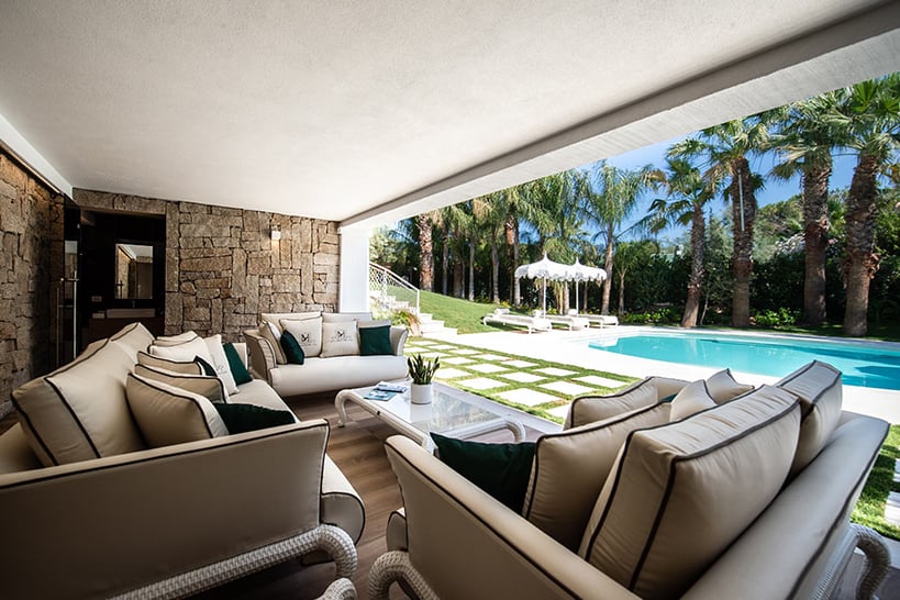 Luxury Outdoor Furniture For Villa Marian, Outdoor Furniture Inside The House