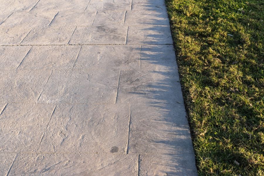 outdoor flooring options - concrete