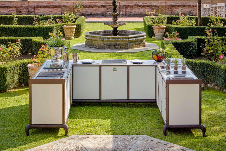 Outdoor kitchen designs: useful tips for customising an outdoor space 2